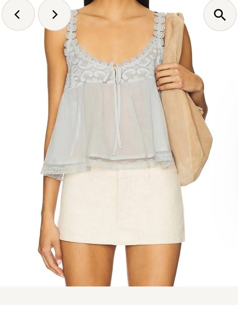 Free People Stevie Lace Tank